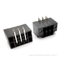 Terminal block plug-in male seat black